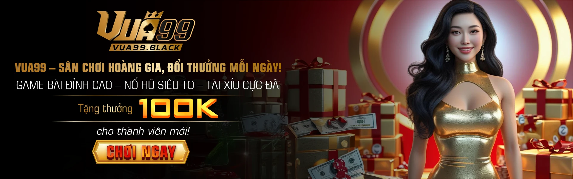 banner website vua99 black