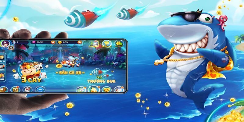 Hội viên có thể hòa mình vào thế giới game Lucky Fishing cực hot